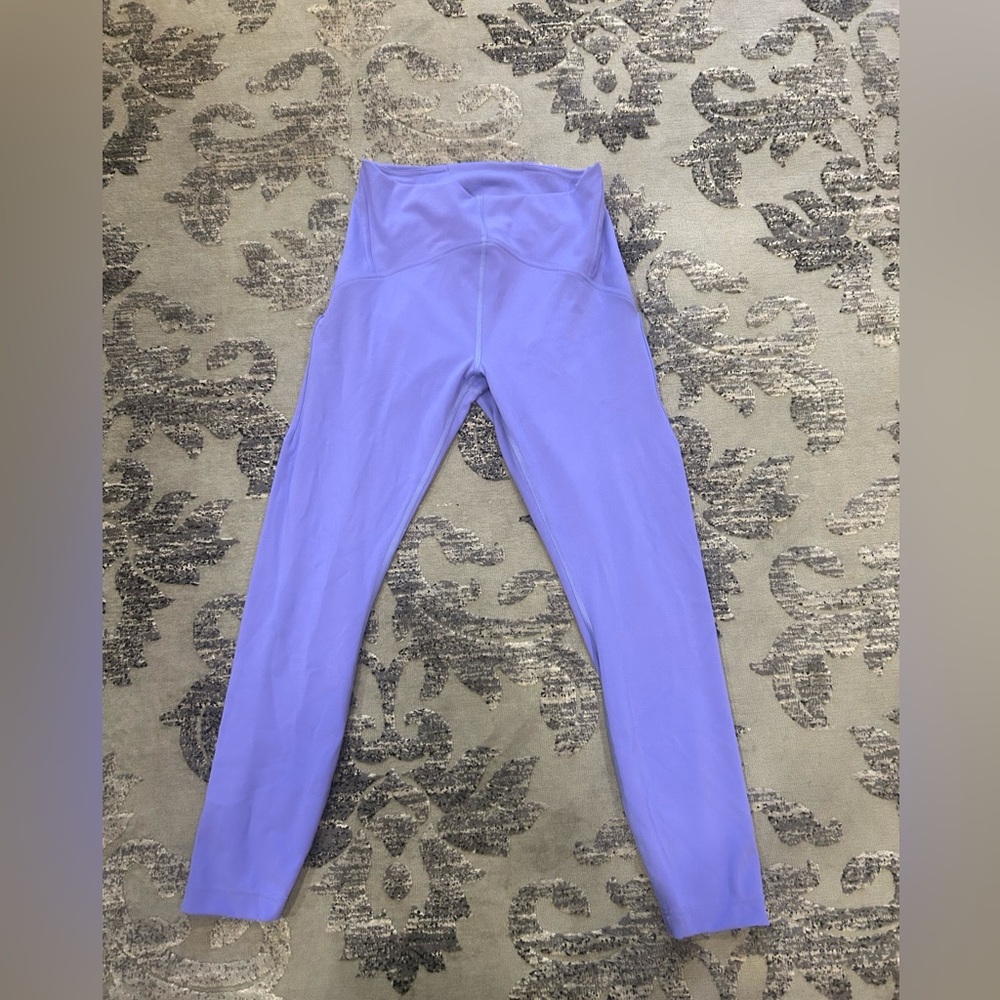 Lululemon Instill HR Tight 25” Lavender  Size 8